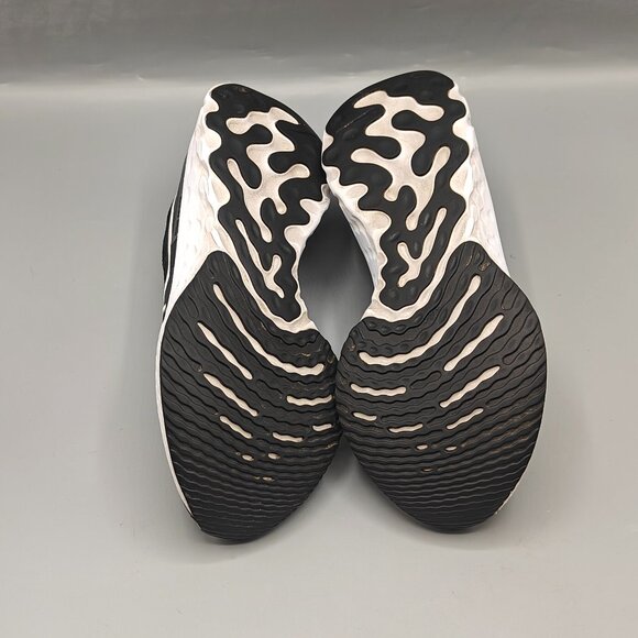 Nike React Infinity Flyknit Shoes Women's 7 Black White Running Sneaker - Picture 8 of 11